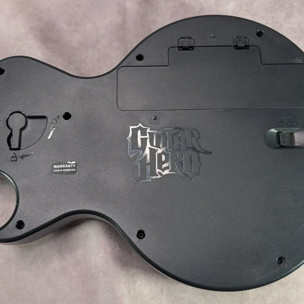 Nintendo Wii Guitar Hero Les Paul Controller RedOctane Gibson UNTESTED With Bag